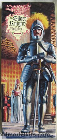 Aurora 1/8 The Silver Knight of Augsberg, 471-100 plastic model kit